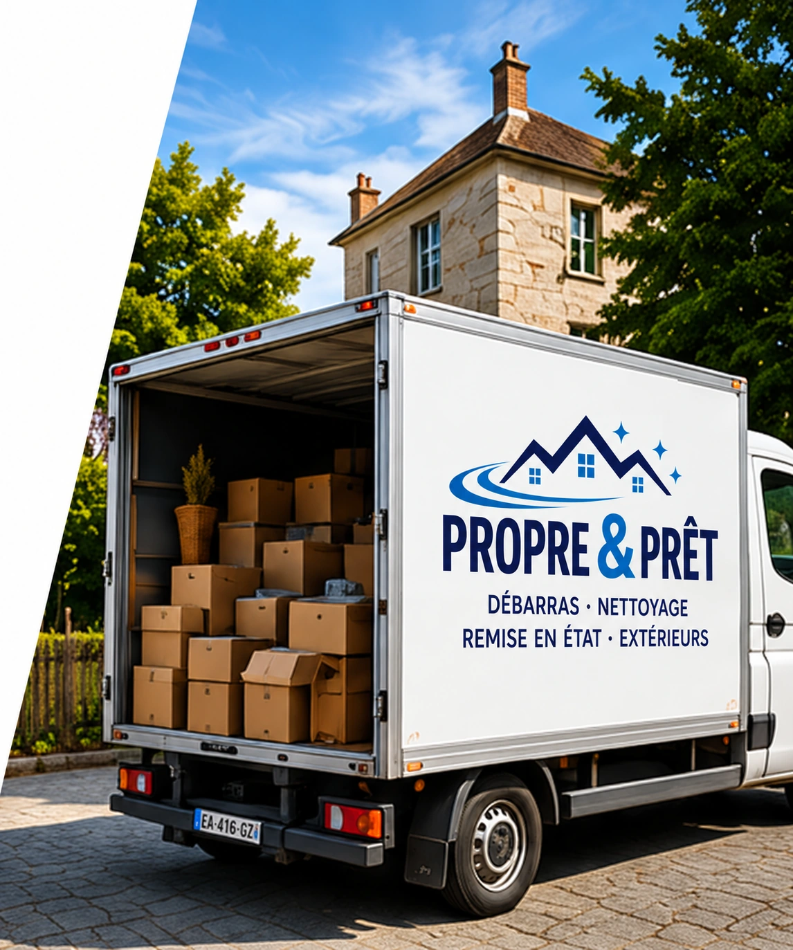 Camion Propre & Prêt prêt pour une intervention